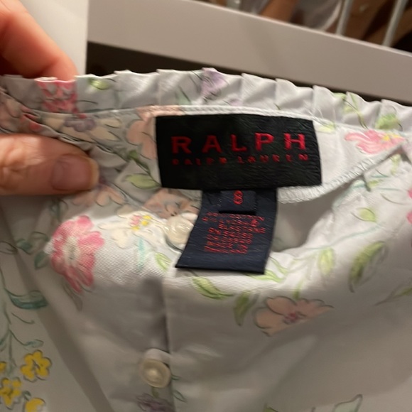 Ralph by Ralph Lauren spaghetti strap sweet floral dress. Size 8. - Picture 3 of 4